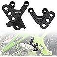 JFG RACING Motorcycle Footbracket Sur Ron Foot Pegs Bracket CNC Billet T6-6061 Aluminum Dirt Bike Foot Rest Bracket For Light Bee Sur-Ron X/S