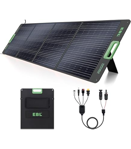 Amazon.com : 240W Portable Solar Panels for Power Station