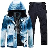 Oymyakon Men Ski Suit Waterproof Snow Suits Snowboard Jacket and Pants Set Winter Outdoor Windproof Warm Two Piece Snowsuits