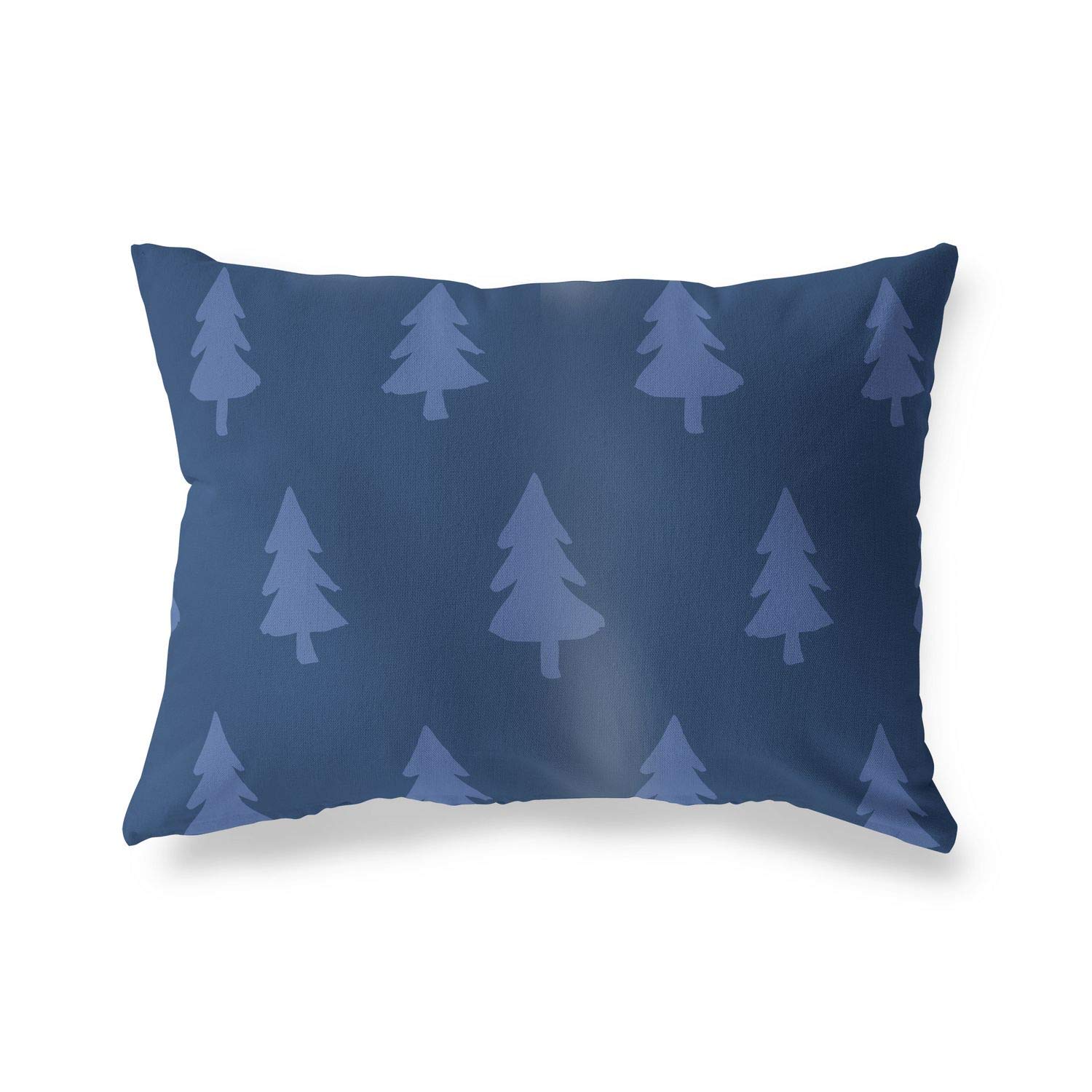 BonaMaison Decorative Cushion Cover, Blue Throw Pillow Covers, Home Decorative Pillowcases for Livingroom, Sofa, Bedroom, Size: 45X60 Cm - Designed and Manufactured in Turkey