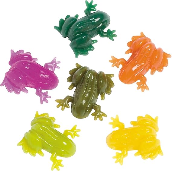 stretchy frog toy