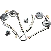 JAVOUKA 14 pcs Engine Timing Chain Kit w/Tensioner &amp; Gear, 243703CGA0 | 3.3L 3.8L for Kia Sorento Sedona Stinger Telluride Cadenza K900, for Hyundai Genesis Azera Palisade Santa, 12-22, 24321-3L100