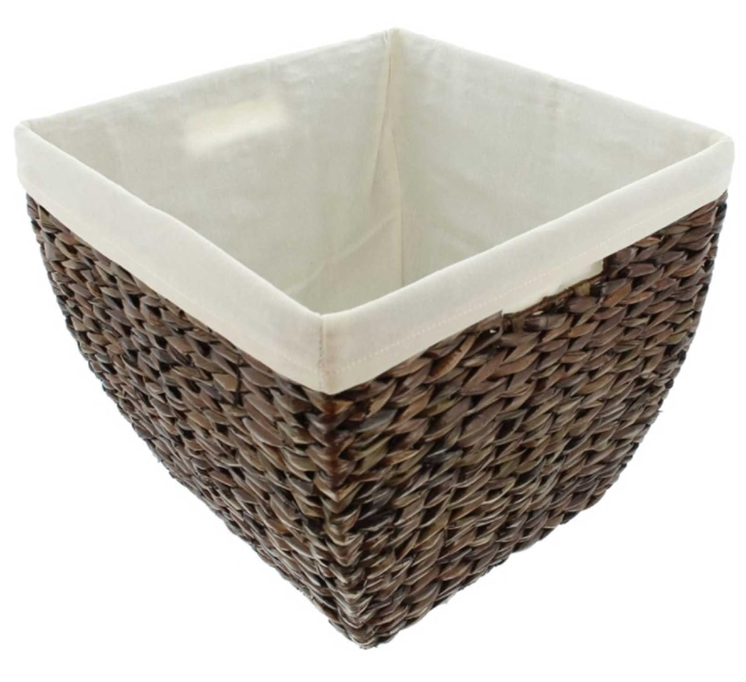 Livasia Zeitungskorb Aus Ziegenfell & Teakholz - Handgefertigtes Unikat Fürs Wohnzimmer