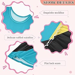 Aflyko Sleeveless Dress for Girl Bahamas Flag
