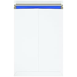 BOX USA StayFlat Mailer, 13"L x 18"W, Pack of 100