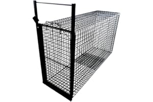 TOMAHAWK LIVE TRAP Tomahawk Model BC100-36x9x18 - Bobcat Trap with Gravity Operated Trap Door