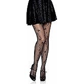Leg Avenue womens Dark Alternative Fishnet Tights
