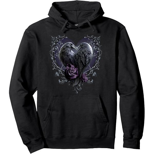 Spiral Carving Death Hoody - Black, Medium, 100% Cotton Pullover Hoodie - View #8