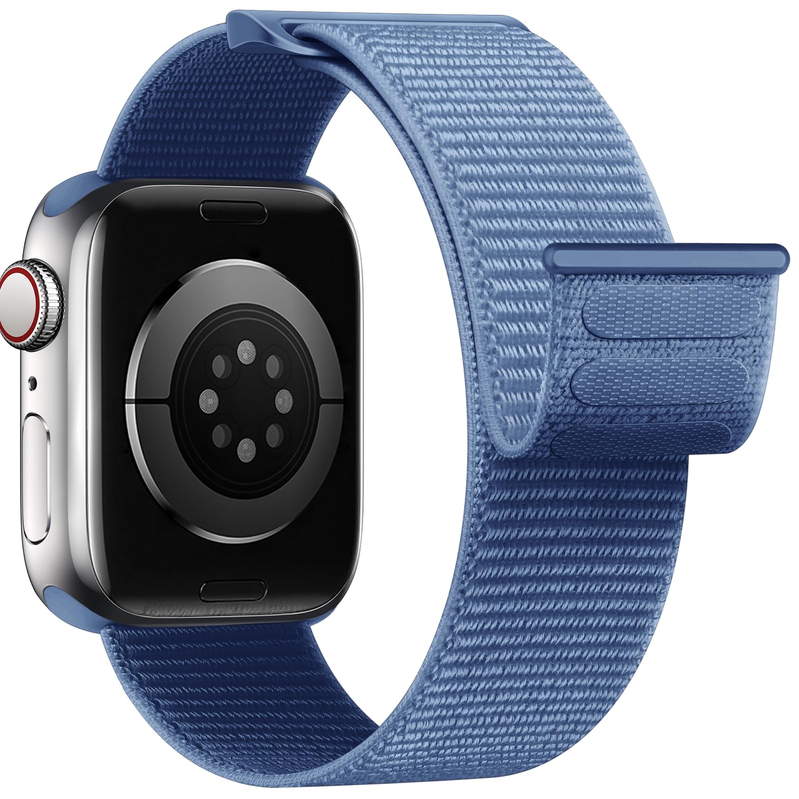 Yoohoo Nylon Straps Compatible with Apple Watch Straps 44mm 45mm 46mm 49mm 42mm(Series 3/2/1) Women Men,Upgraded Soft Nylon Replacement WatchBands for iWatch Series 11 10 9 8 7 6 5 4 3 2 1 SE3 Ultra3