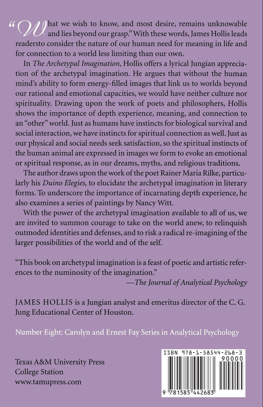 Amazoncom The Archetypal Imagination Carolyn And Ernest - 