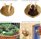 SUNYAY 16x40 Coco Liner Roll Natural Coconut Fiber Planter Liner Sheets view 6