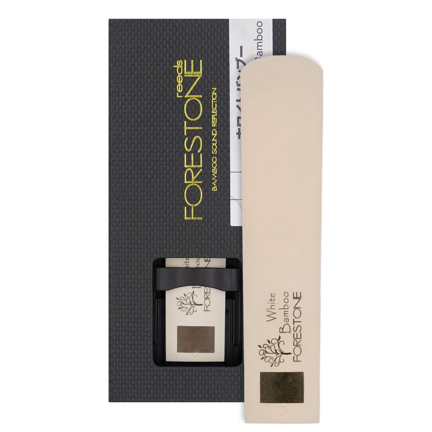 Forestone White Bamboo Synthetic Alto Saxophone