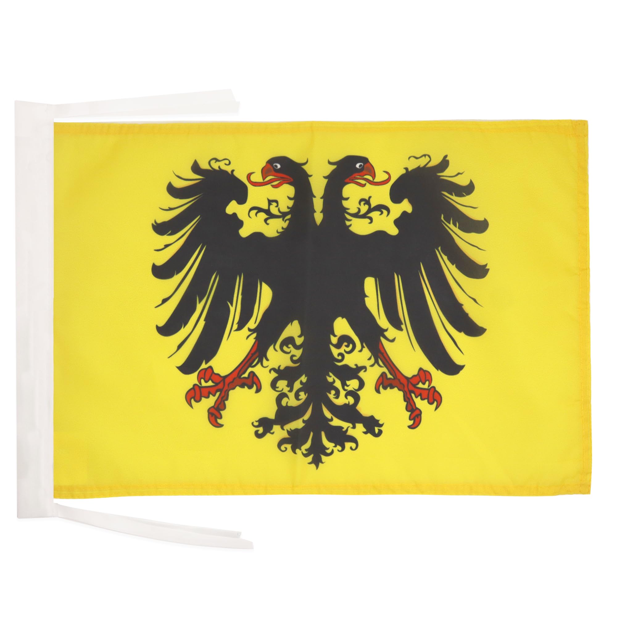 AZ FLAG - Holy Roman Empire 962-1806 Flag - 18'' x 12'' - 100% Polyester Kingdom of Germany Small Banner with Two Cords - Fade Resistant - Vivid Colors - 18x12 in - 45x30 Cm