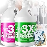 Puduo Crystal Clear Epoxy Resin 1 Gallon Kit with