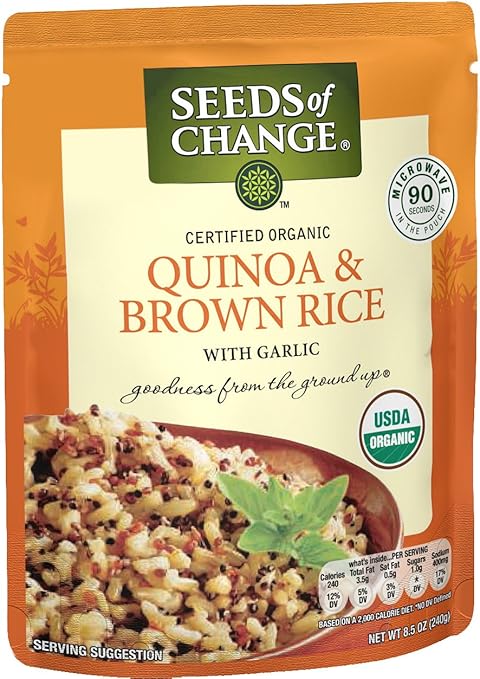 SEEDS OF CHANGE Organic Quinoa & Brown Rice (12pk)