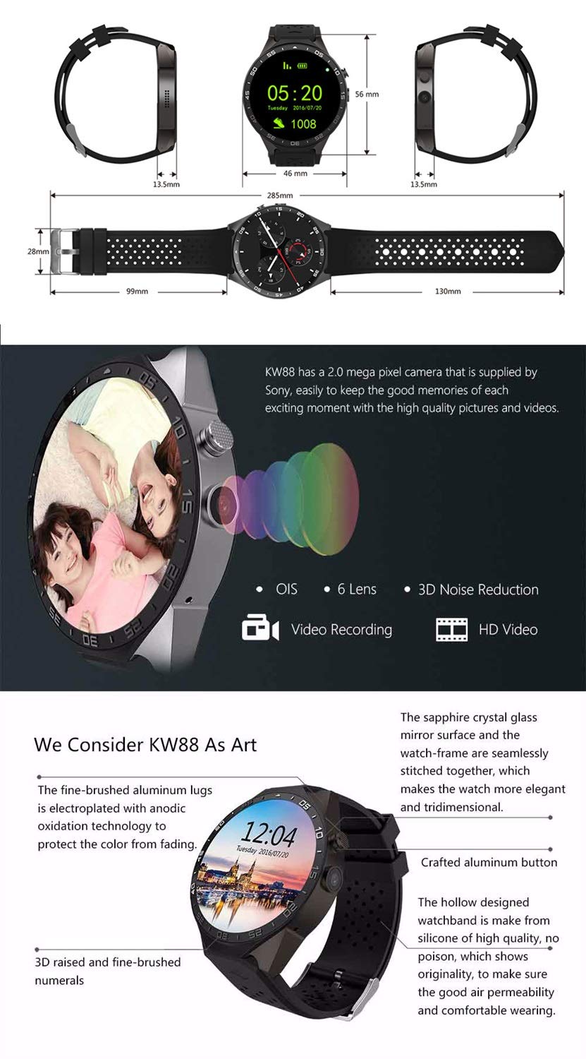 Amazon.com: Zjsb Bluetooth Smart Watch Health & Fitness ...