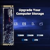 KingSpec 1TB M.2 NVMe Gen3x4 SSD 2280 2400MB/s 3D NAND TLC/QLC view 5