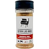 Open Lid BBQ | Original Rub | Beef, Pork, Vegetables | 5.0 Ounces