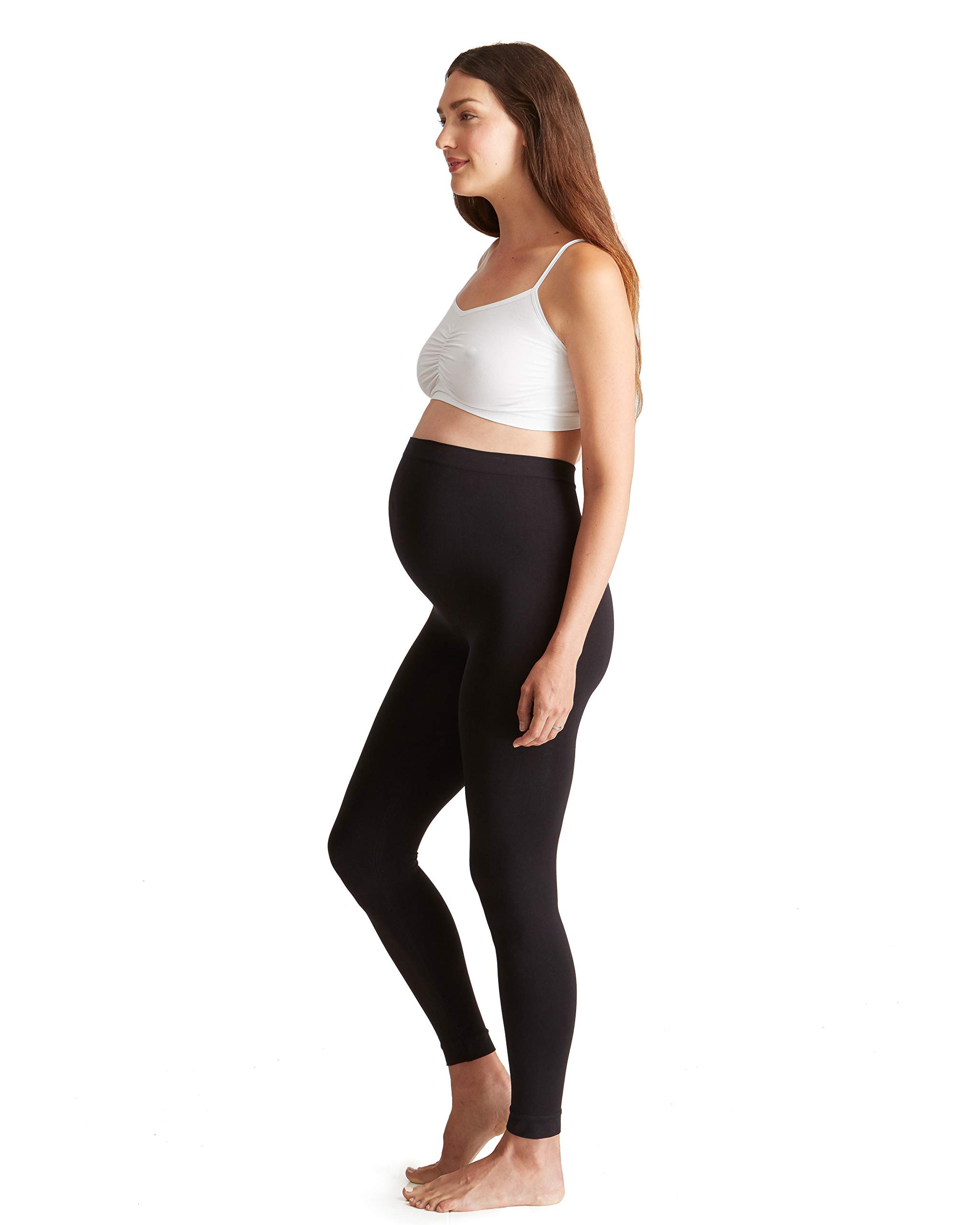 Seamless Belly Leggings Maternity Pant 