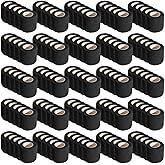 Allruyee 125 Rolls Self Adhesive Bandage Wrap 2 inch Cohesive Bandage Wrap Stretch Bandages Wraps Tape Elastic Self-Adherent Tape for Wrist Ankle Sports Swelling Sprains (Black)