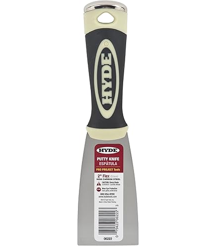 Hyde Tool 06351 3-Inch Flexible Joint Knife - Jointer Knives