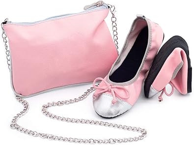 handbag flat shoes