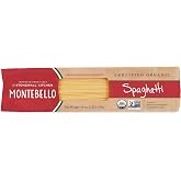 Montebello, Organic Spaghetti Premium Italian Pasta, 16 oz.