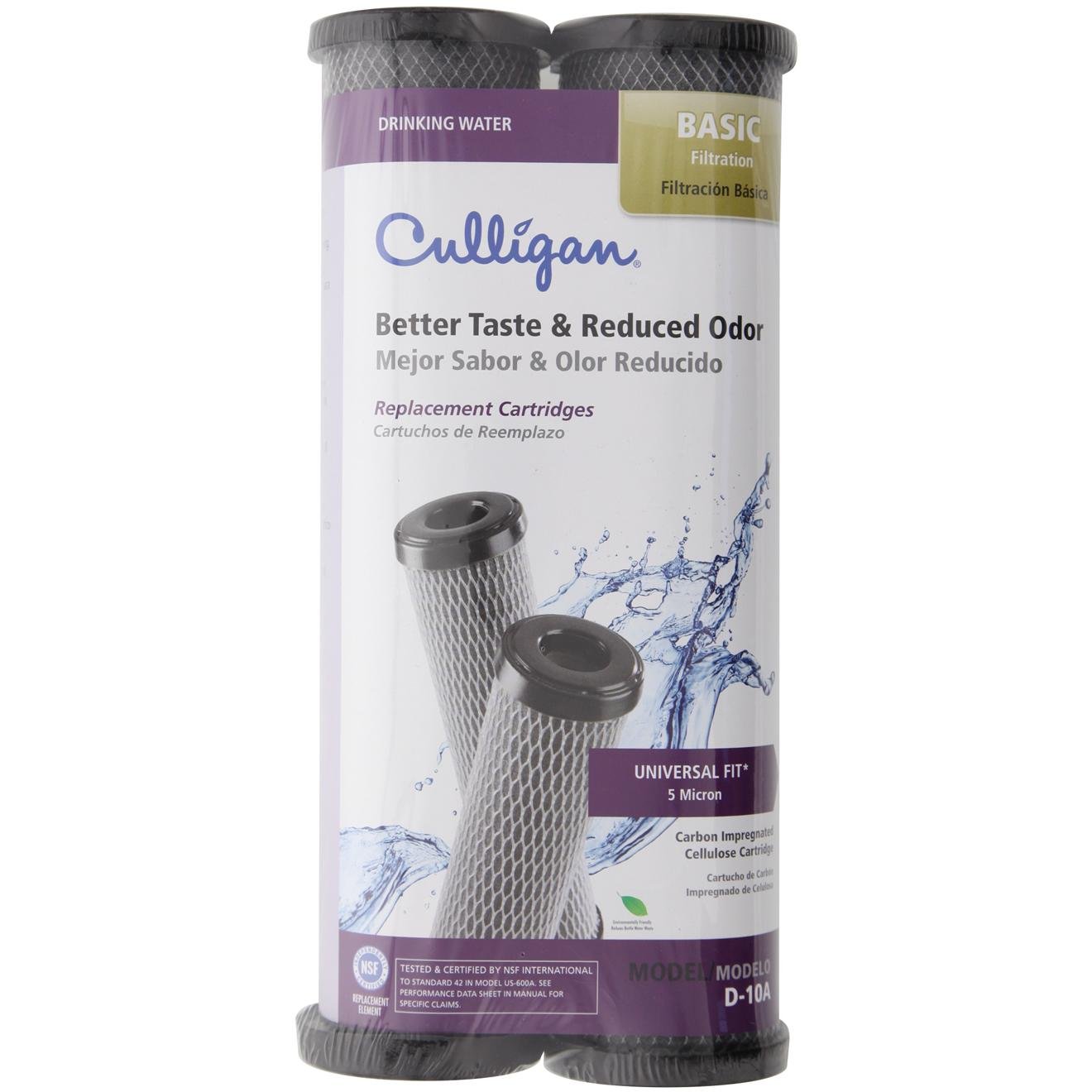 Culligan D10D Chlorine & Sediment PreFilter Cartridge