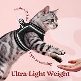 rabbitgoo Cat Harness and Lead Set for Extra Small Cats Reflective Vest Harness view 6
