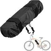 Easecos Ebike Battery Protective Cover Electric Bicycle Waterproof Battery Bag Anti Mud Dustproof Protection Sleeve Case with Drawstring and Fastening Strap, Ebike Accessories