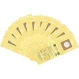 Hoover Commercial Cu2 Allergen Commercial Disposable Vacuum Bag, Yellow, 10