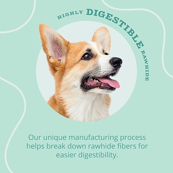 BETTER BELLY TRIPLE ACTION RIDGES SMALL ROLLS, 10 COUNT, HIGHLY DIGESTIBLE RAWHIDE FOR DOGS