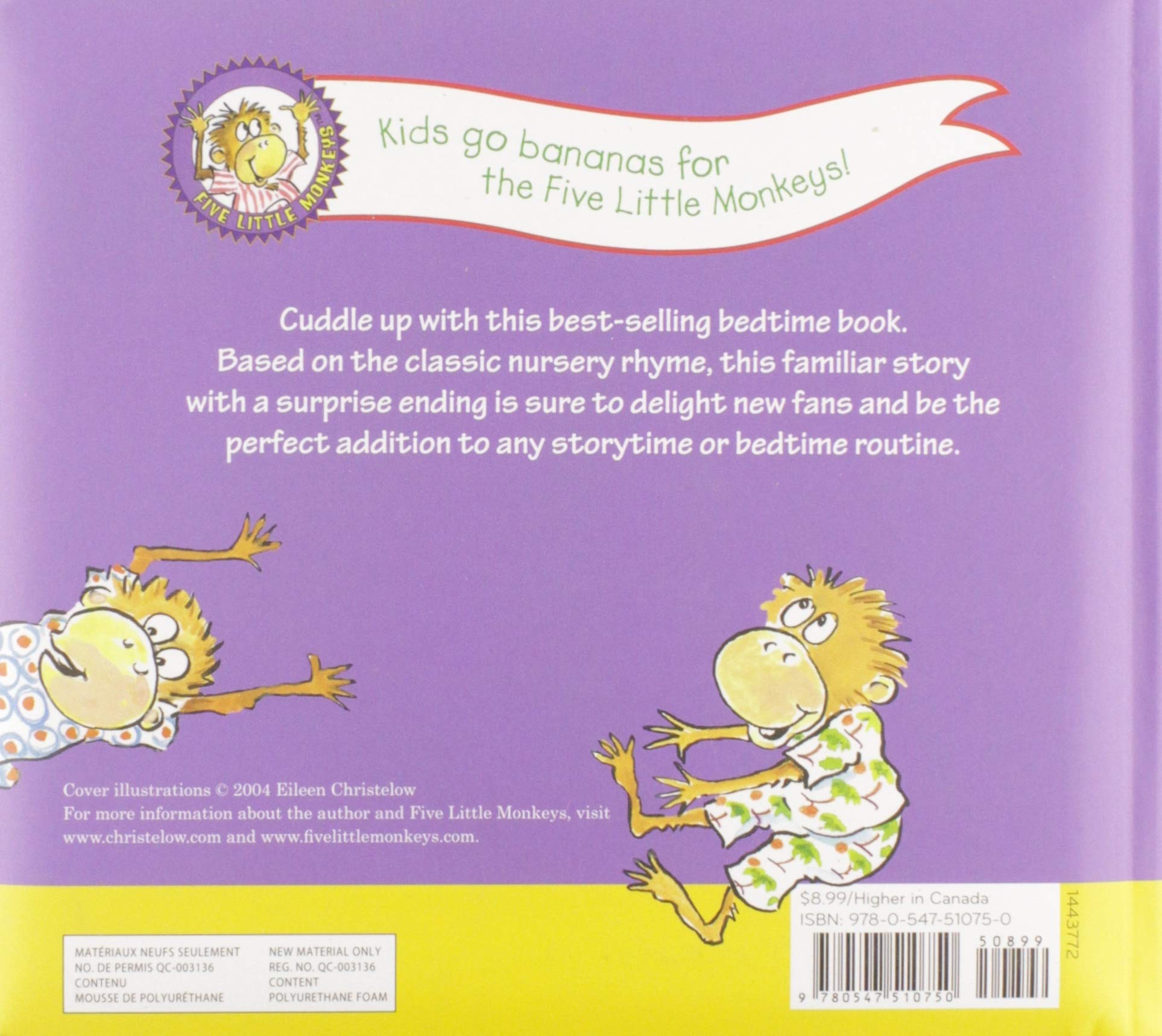 Five Little Monkeys Jumping On The Bed Five Little Monkeys Story Eileen Christelow Amazon Co Uk Books Five Little Monkeys Jumping On The Bed Five Little Monkeys Story Eileen Christelow Amazon Co Uk Books