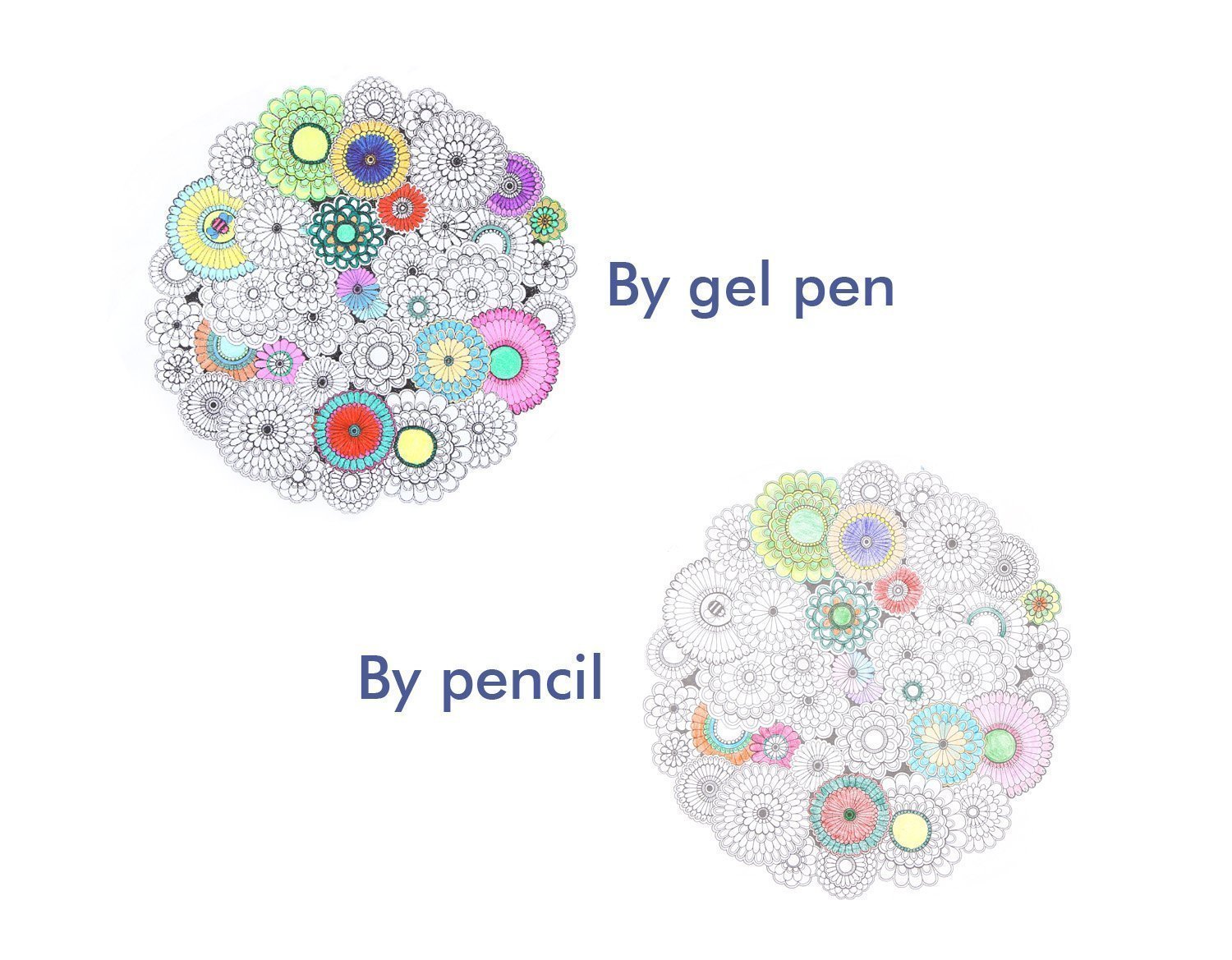 Ohuhu Penne Inchiostro Gel Set 100 Colori per Colorazione Schizzo Scrapbook Craft Disegno Pittura Scrittura Scuola Ufficio Amazon Casa e cucina