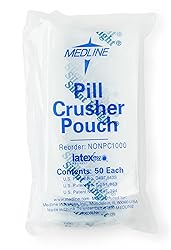 Medline Silent Knight Pill Crusher Pouches