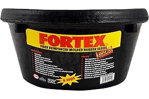Fortex Small Feeder Pan for Dogs/Cats and Small Animals, 1-Quart