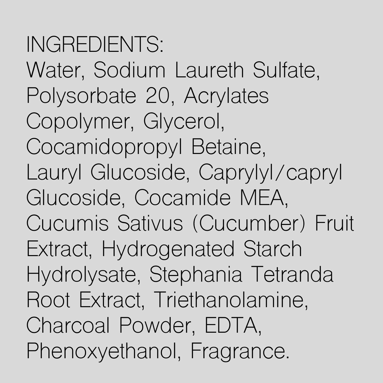 Beauty Concepts Charcoal Makeup Remover Cream and Face Cleanser Deeply Cleanses and Removes Impurities, Facial Wash, Face Wash for Women Makeup Remover 3.53 oz / 100 gm : Beauty