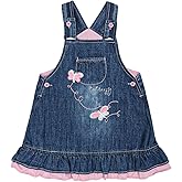 Peacolate 3M-3Years Baby Girl Denim Casual Cute Suspender Dress