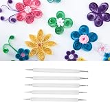 jeufun 5Pcs Embossing Tool Set Double End Stylus 1mm 3.0mm view 6
