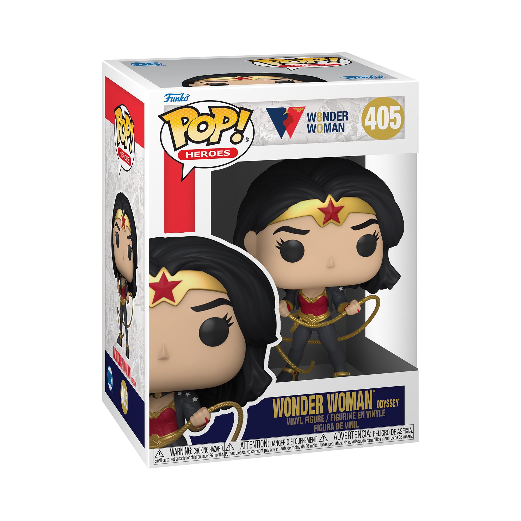 Funko POP! Heroes: WW 80th-Wonder Woman - (Odyssey) - DC Comics - Collectable Vinyl Figure - Gift Idea - Official Merchandise - Toys for Kids & Adults - Comic Books Fans - Model Figure for Collectors