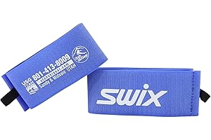 UTAHSKIGEAR.COM Utah Ski Gear Collab Ski Straps Pair - Adjustable Ski Straps, Fits Most Skis, Foam Pad to Protect Bases, Make Carrying Snow Skis with Bindings Easy, Essentials for Storage and Car Travel