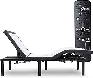 Amazon.com: Blissful Nights E4 Twin XL Base de cama ajustable con