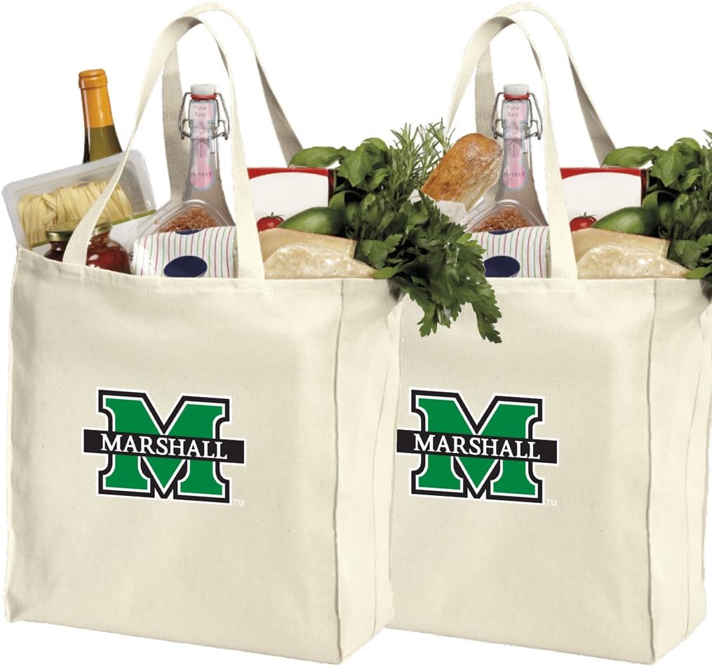 Reusable Marshall University Shopping Bags or Marshall