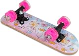 Ozbozz Princeses Skateboard 17 Inch Deck Flashing Wheels Princess Design view 3