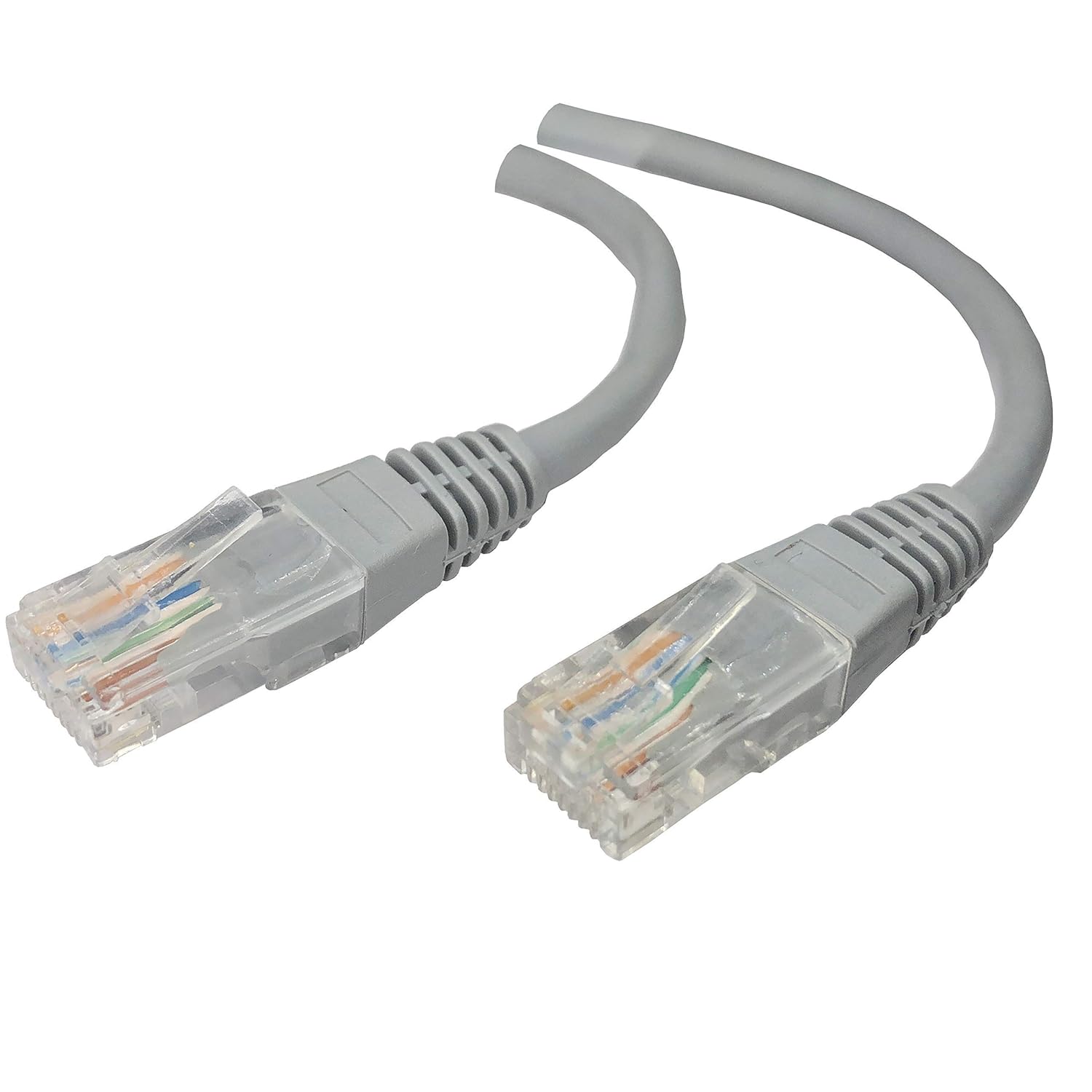 Cat 5e High Speed Patch Cable, 7 Feet, 2 Pack