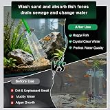 boxtech Fish Tank Water Changer 3 in 1 Siphon Gravel Cleaner Pump Kit view 4