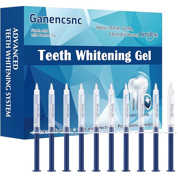 Caprève 薬用 Whitening Gel Amazon.com: Teeth Whitening Gel Syringe 10ml Dispensers 44