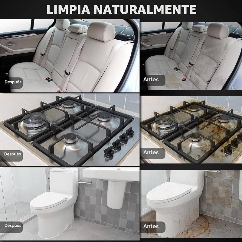 Vaporeta Limpieza Hogar y 14 Accesorios, 1050W, Sin Productos Químicos — foto 5 de 7