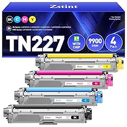 TN227 Toner Cartridge 4-Pack High Yield Replacement