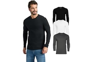 True Classic Long Sleeve Shirts for Men - Mens Long Sleeve Tee-Shirts, Henley Shirts for Men and Waffle-Knit Thermal T-Shirts